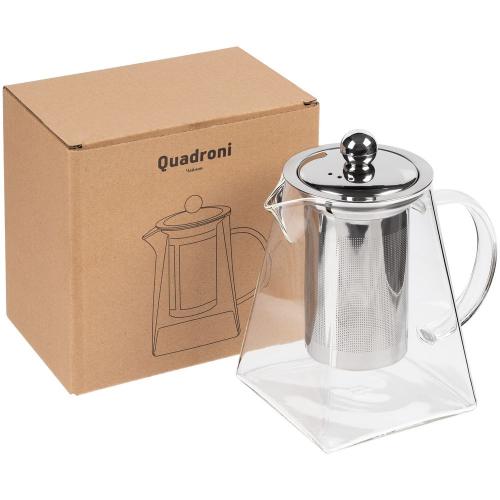 Чайник Quadroni; - купить подарки с логотипом в Воронеже