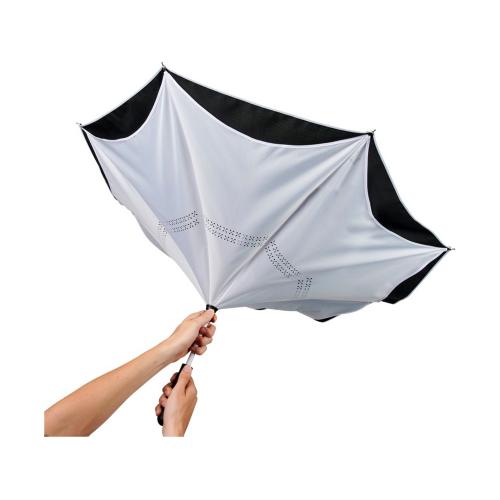 Прямой зонтик Yoon 23 с инверсной раскраской; - купить подарки с логотипом в Воронеже