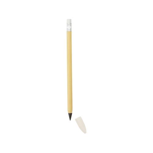 Вечный карандаш Nature из бамбука с белым ластиком; - купить необычные сувениры в Воронеже