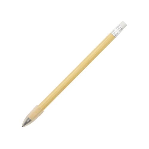 Вечный карандаш Nature из бамбука с белым ластиком; - купить бизнесс-сувениры в Воронеже