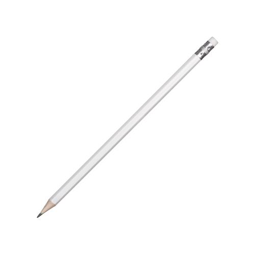 Шестигранный карандаш с ластиком Presto; - купить бизнесс-сувениры в Воронеже