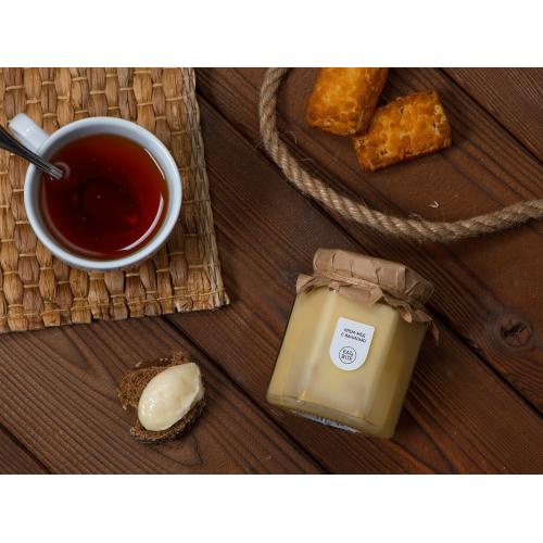 Крем-мёд с ванилью 250 в шестигранной банке; - купить необычные сувениры в Воронеже
