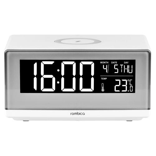 Часы с беспроводным зарядным устройством Rombica Timebox 2; - купить необычные подарки в Воронеже
