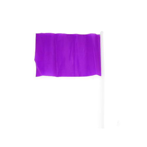 Флаг CELEB с небольшим флагштоком, лиловый