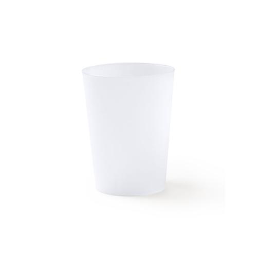 Многоразовая чашка PONTAL из гибкого полипропилена 500 мл; - купить бизнесс-сувениры в Воронеже