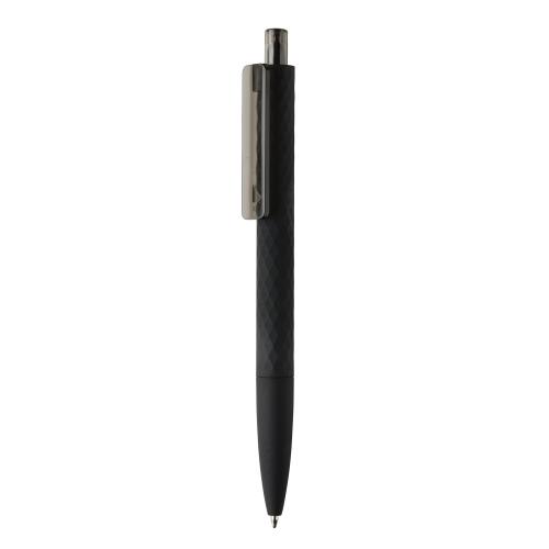 Черная ручка X3 Smooth Touch - черный; черный