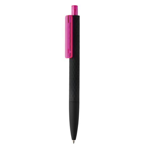 Черная ручка X3 Smooth Touch - розовый; черный