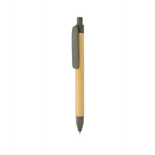 Ручка с корпусом из переработанной бумаги FSC® - зеленый;