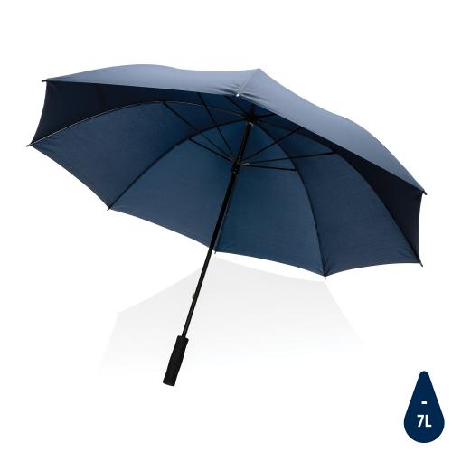 Зонт-антишторм Impact из RPET AWARE™, d130 см - темно-синий;