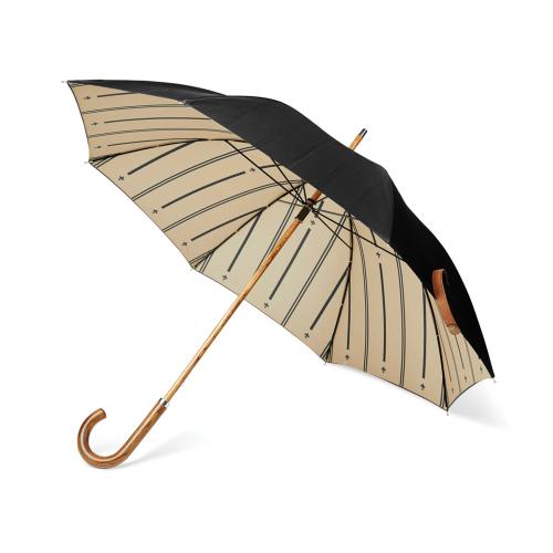 Зонт VINGA Bosler из rPET AWARE™, d106 см - черный;