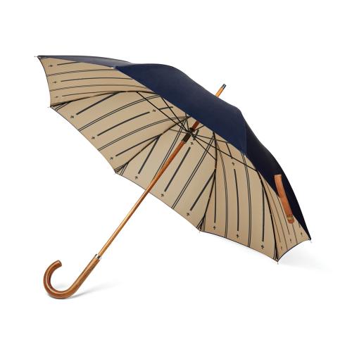 Зонт VINGA Bosler из rPET AWARE™, d106 см - темно-синий;