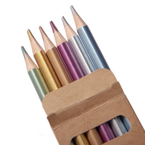 Набор цветных карандашей METALLIC; - купить бизнесс-сувениры в Воронеже