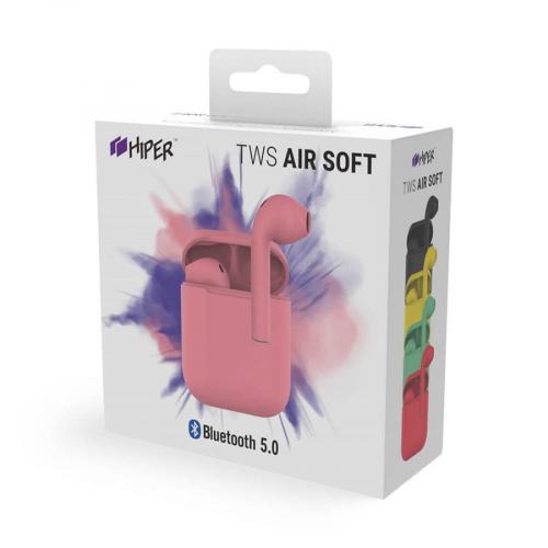Наушники беспроводные с зарядным боксом TWS AIR SOFT; - купить подарки с логотипом в Воронеже
