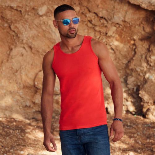 Майка мужская VALUEWEIGHT ATHLETIC VEST 160; - купить подарки с логотипом в Воронеже