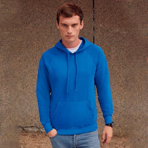 Толстовка без начеса LIGHTWEIGHT HOODED SWEAT 240; - купить необычные подарки в Воронеже