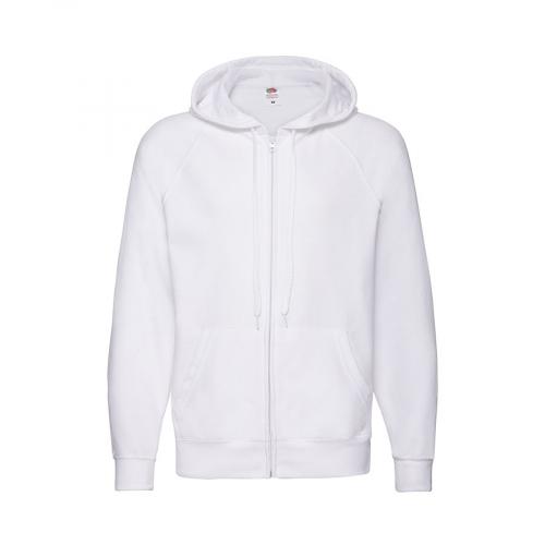 Толстовка без начеса LIGHTWEIGHT HOODED SWEAT JACKET 240; - купить подарки с логотипом в Воронеже