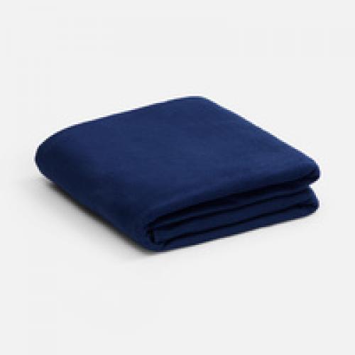 Флисовый плед Warm&Peace, синий