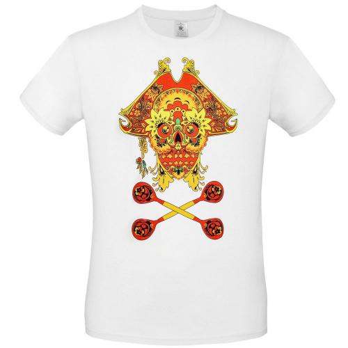 Футболка Yo Ho Hohloma; - купить необычные подарки в Воронеже