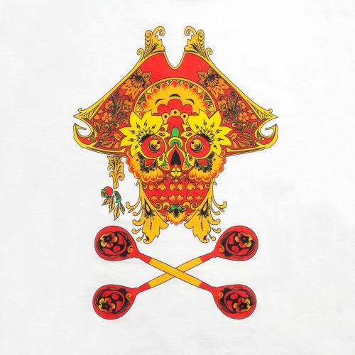 Футболка Yo Ho Hohloma; - купить именные сувениры в Воронеже