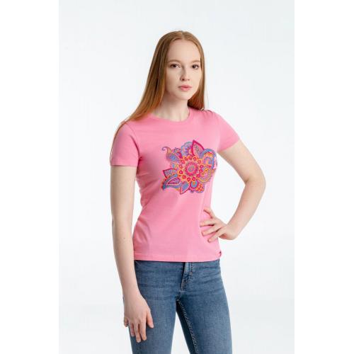 Футболка женская «Узор»; - купить подарки с логотипом в Воронеже