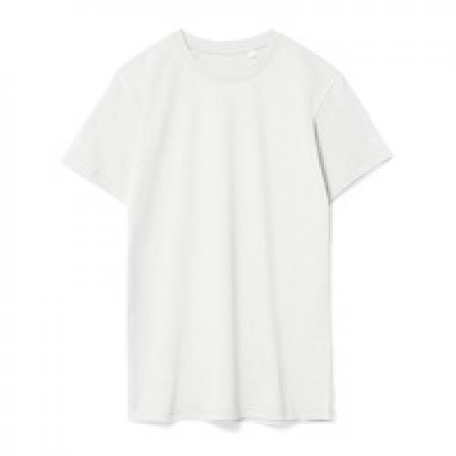 Футболка унисекс T-Bolka 160, белая (теплый оттенок)