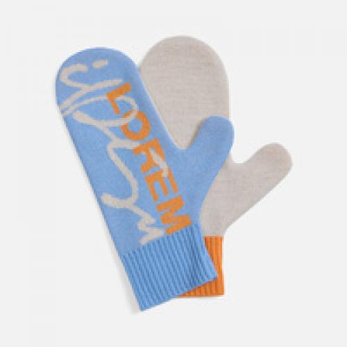 Варежки на заказ Mani, полушерсть