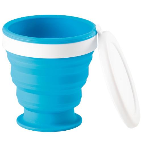 Складной стакан с крышкой Astrada; - купить необычные подарки в Воронеже