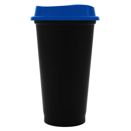 Стакан с крышкой Color Cap Black; - купить бизнесс-сувениры в Воронеже