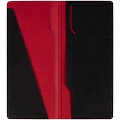 Дорожный органайзер Multimo, черный с красным