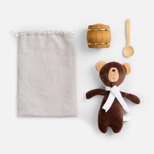 Набор «Все медведи любят мед»; - купить необычные подарки в Воронеже