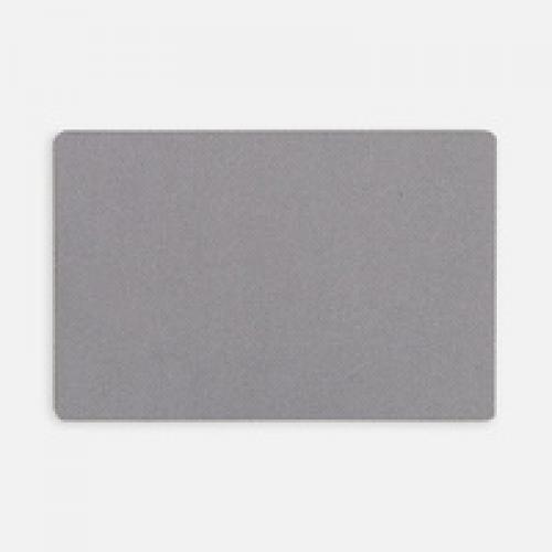 Наклейка тканевая Lunga, L, серая