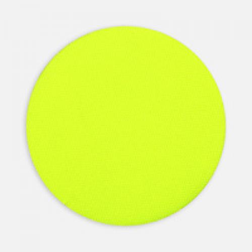 Наклейка тканевая Lunga Round, M, желтый неон