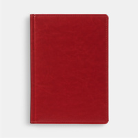 Ежедневник Nebraska, недатированный, красный