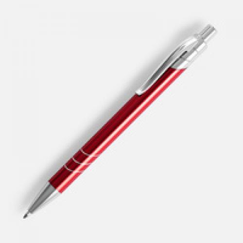 Ручка шариковая Undertone Metallic, красная