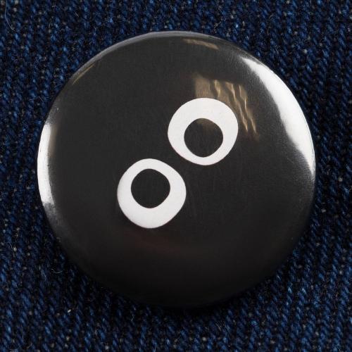 Значок закатной Pinback Print; - купить подарки с логотипом в Воронеже