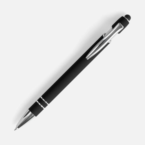 Ручка шариковая Pointer Soft Touch со стилусом; - купить необычные подарки в Воронеже