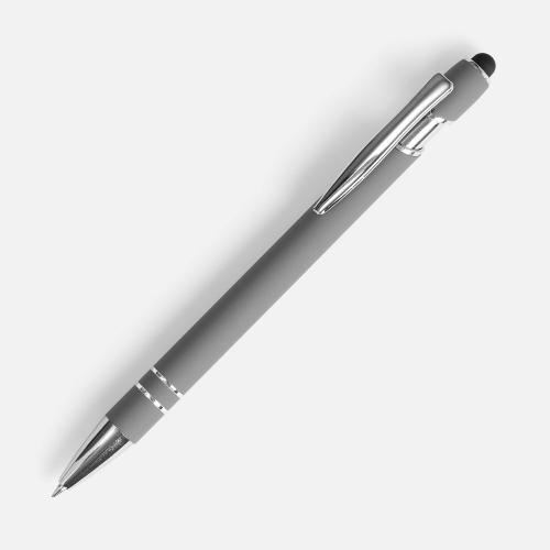 Ручка шариковая Pointer Soft Touch со стилусом; - купить бизнесс-сувениры в Воронеже