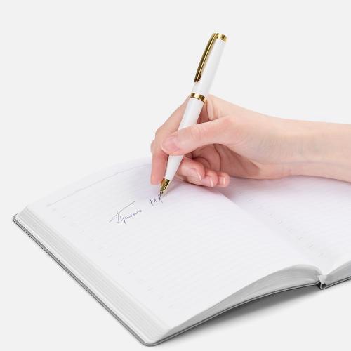 Ручка шариковая Letra Gold, глянцевая; - купить именные сувениры в Воронеже