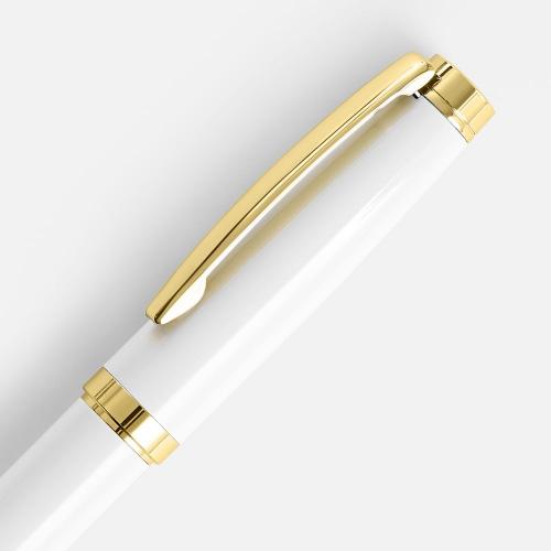 Ручка шариковая Letra Gold, глянцевая; - купить необычные сувениры в Воронеже