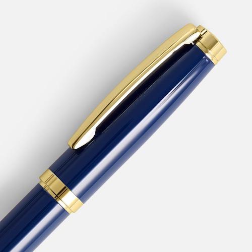 Ручка шариковая Letra Gold, глянцевая; - купить необычные сувениры в Воронеже