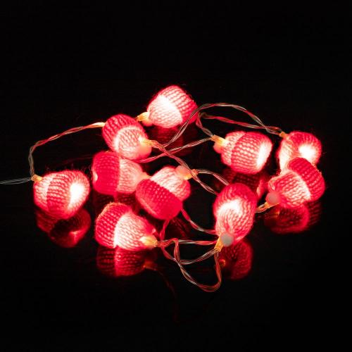 Гирлянда Cosy Poms; - купить именные сувениры в Воронеже