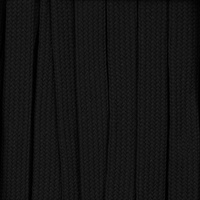 Плоский шнур Cord S, черный, 40 см