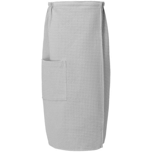 Килт вафельный женский Onsen, светло-серый; - купить необычные подарки в Воронеже