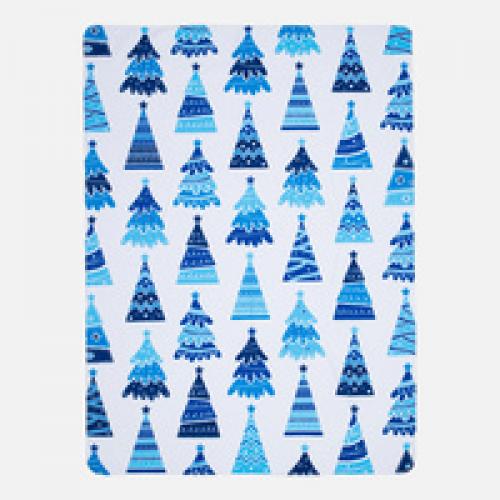 Флисовый плед Imaginario, синий