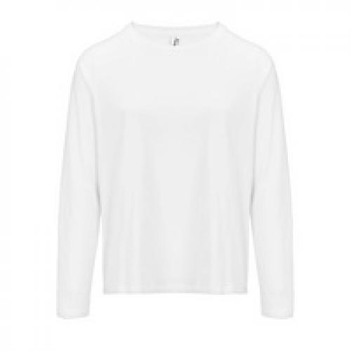 Футболка с длинным рукавом женская Monarch Women, белая