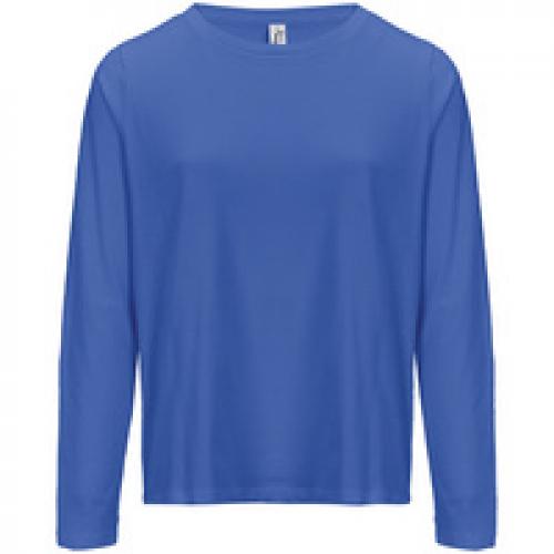 Футболка с длинным рукавом женская Monarch Women, ярко-синяя