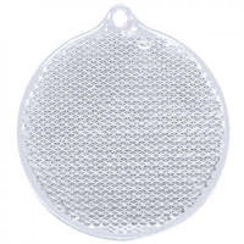 Пешеходный светоотражатель «Круг», белый