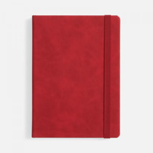 Ежедневник Urban Hard, недатированный, красный