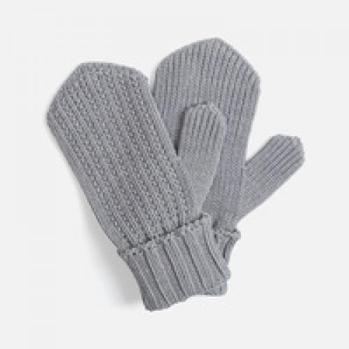 Варежки Nordkyn, светло-серый меланж