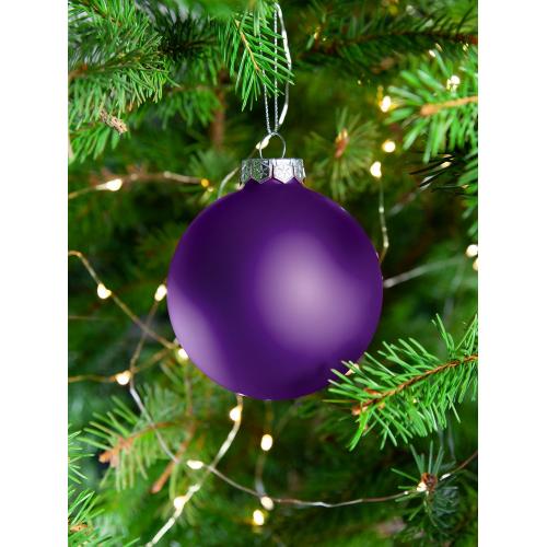 Елочный шар Finery Matt, 8 см; - купить подарки с логотипом в Воронеже